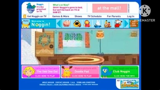 Noggin Warm and Fuzzy Banner (December 2003-2008)