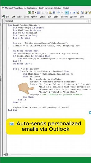 Auto-Send Emails from Excel with This VBA Script