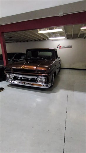 1965 GMC 1000 Restomod Pickup Truck 24k Gold Paint Flake (GT Auto Lounge)
