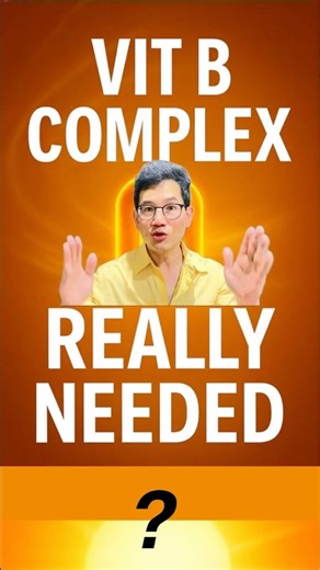 Vitamin B Complex Truth in 40 Seconds — Energy or Just Hype?