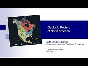 Geologic Realms of North America