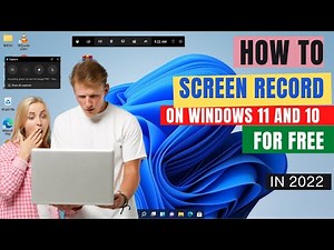 How To Screen Record from windows 11 and 10 2022 - how to screen record on windows 10