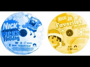 Nick Picks Holiday/Nick Jr Favorites Holiday (Both Blue & Yellow DVD Discs)