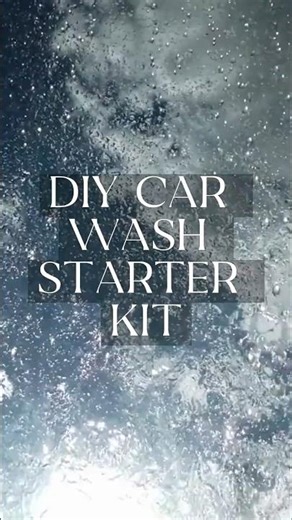 Keep Your Car Spotless with This DIY Car Wash Kit! 🚗✨