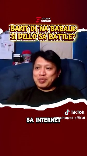 “Tinikman ko lang lahat yan eh 🫣”. Ang dahilan kung bakit wala nang plano bumattle si Dello at iba pang kwento, panoorin sa Tapik Squad channel! #fliptop #Dello #FlipTopBattleLeague #tapiksquad
