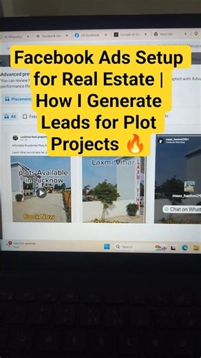 Facebook Ads Setup for Real Estate | How I Generate Leads for Plot Projects 🔥