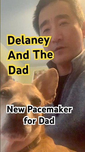 Dad's Back Home With His New Pacemaker #delaneyandthedad #dogs #health