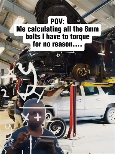 POV: Calculating Ford 8mm Torque Specs 🧠🔧 #mechanic