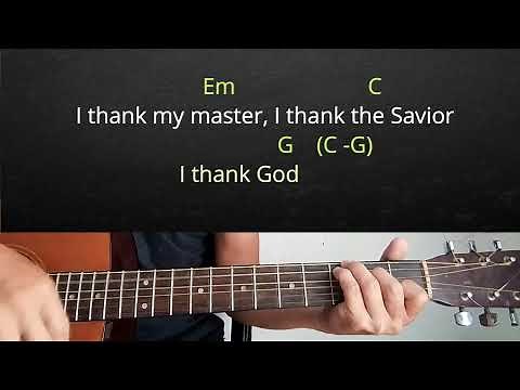 I thank God-Maverick City Music: Guitar Tutorial With Chords and Lyrics Playthrough