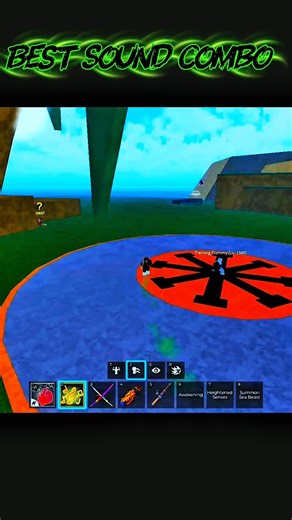 Best Sound Sanguine CDK Combo ☠️ In Bloxfruits #shorts #viral