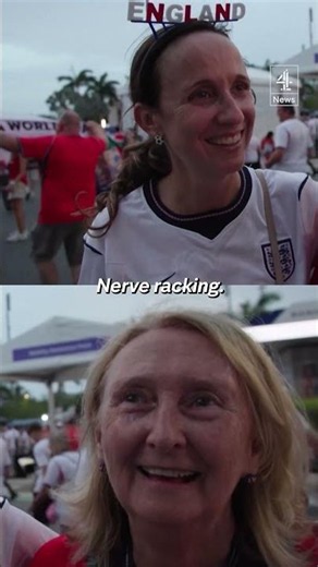 England fans react to win over Norway