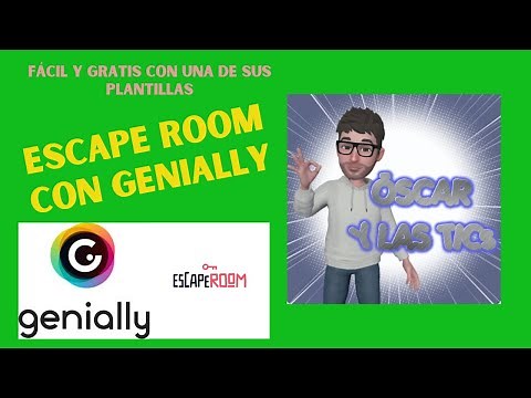 COMO CREAR UN ESCAPE ROOM PERSONALIZADO CON GENIALLY. FÁCIL Y RÁPIDO CON PLANTILLAS [GRATIS]. 2022
