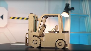 Transform Cardboard into an Incredible RC Forklift – Step-by-Step Guide to Master the Build!