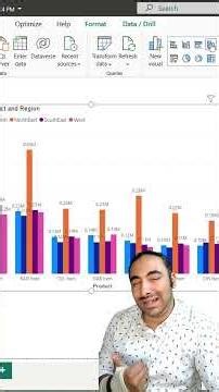📊 Clustered vs Stacked Charts — What’s the Difference? 🤯✨ #excel #powerqueryeditor #powerbi