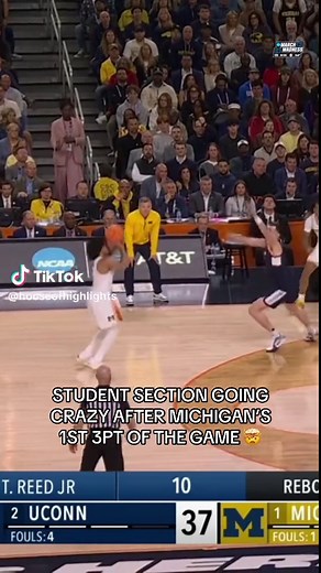 ENERGY IS ELECTRIC 🔥 Watch the #nationalchampionship on TBS #marchmadness #mbb #michigan #basketball