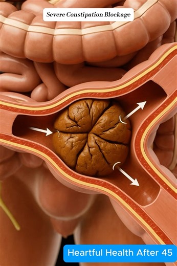 Severe Constipation Blockage | Hard Stool & Fecal Impaction Explained #shorts #viral