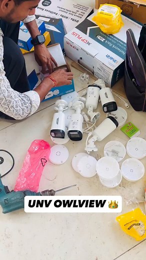 5K views · 653 reactions | UNV OWLVIEW BEST IP CAMERA IN TOWN #UNV #unvcamera #unvip #cctv #cctvinstallation #cctvinstallations #cctvinstallers #ipcam #ipcamera #cctvcamera #hikvision #hikvision_cctv #cctvcamerainstallation #hikvisioncamera #kurukshetra #cctvservice #hikvisioncctv #cctvservices | Green Tech Solutions | Facebook