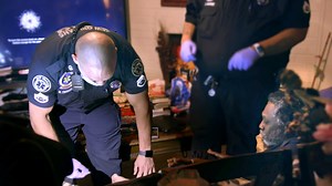 369K views · 17K reactions | EMS take on an emergency procedure out in the field to save a man whose been impaled by wood. | Nightwatch | Facebook