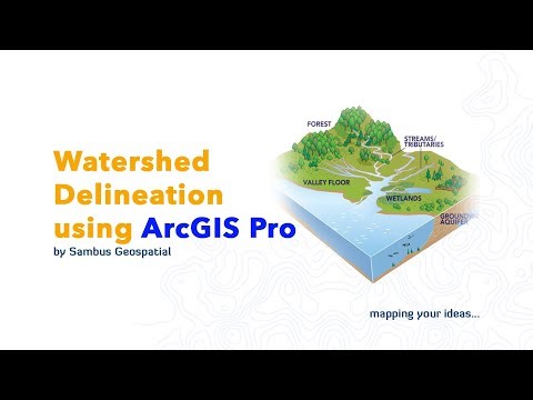 Watershed Delineation Using ArcGIS Pro Part 1