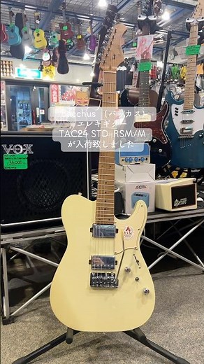 Bacchus electric guitar TAC24 STD-RSM/M now in stock #bacchus #BobMusicalInstrument #KashimaCity ...