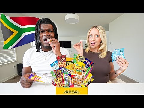 Trying SOUTH AFRICAN SNACKS for the FIRST TIME! *SHOCKING*