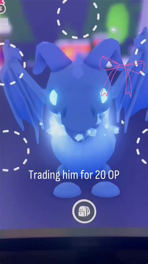Trading Frost Dragon in Adopt Me - Roblox