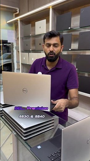 Dell Precision 5530 & 5540 Core i7 8th and 9th Gen 16/256GB SSD 4GB NVIDIA Graphics 15.6" Display