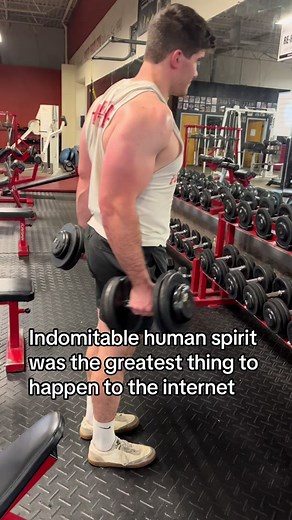 I still watch all those indomitable human spirit videos, if you wver feel like giving up just go back and watch one#lifting #workout #workoutmotivation #trending #trending #indomitablehumanspirit #bodybuilding