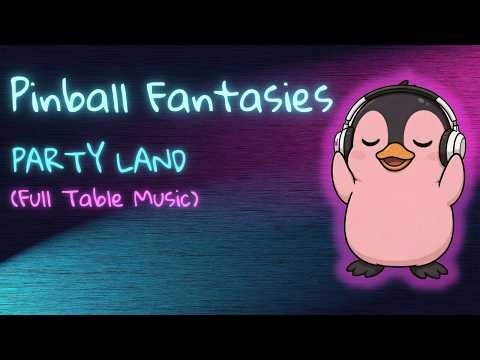 Pinball Fantasies – Party Land (Stereo!) | Full Table Music / In-Game Music (1992 AMIGA/DOS)