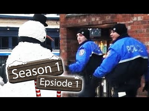 Police Scare The Scary Snowman - Hidden Camera Prank