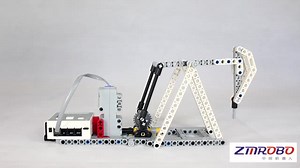 ZMROBO 2022 New Education Robot for Children Coding Programming Building Blocks  STEM Kit Block Building DIY Education Robots