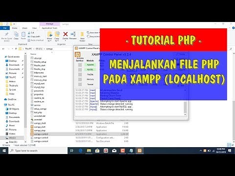 Cara Menjalankan File PHP pada XAMPP (Localhost)
