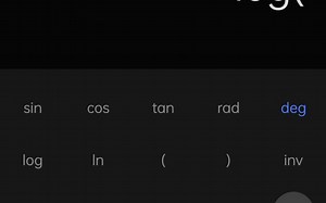 手机计算器使用教程-log