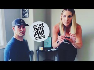 IVF/PGD - VLOG #40 - First PIO (Progesterone in Oil) Injection for FET #3!