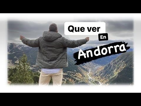 Que ver en ANDORRA la Vella - 3 días en Invierno 🥶