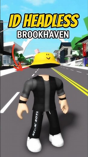 ID/CODES HEADLESS Di Brookhaven New 2025 #shorts