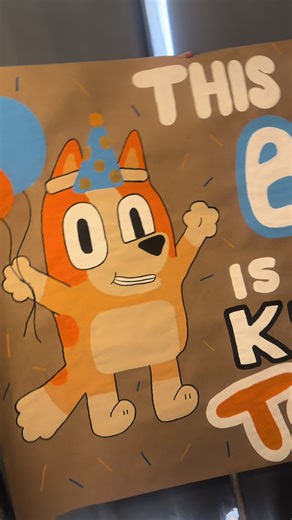 Bluey & Bingo ready to party!! 💙🧡 This banner was SO fun to create — bright colors, playful details, and the sweetest theme! Perfect for a little one’s big day 🥳 Custom themes are always welcome — message me to bring your party vision to life! #bluey #blueyparty #birthdaybanner #2ndbirthday