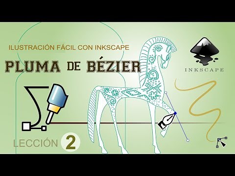 Curso Inkscape cap.2 Herramienta Pluma de Bézier y Crear imágenes PNG