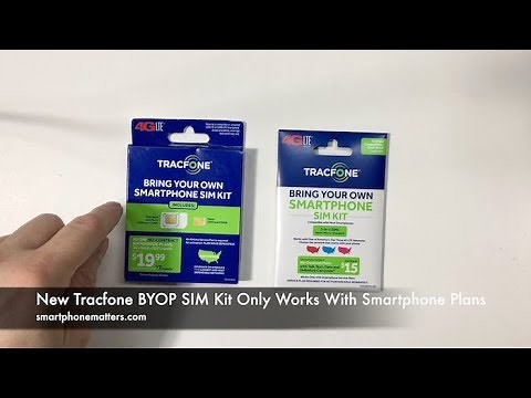 New Tracfone BYOP SIM Kit Only Works With Smartphone Plans