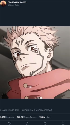 Sukuna — King of Curses Unleashed | Loucura Letal | Beast Galaxy