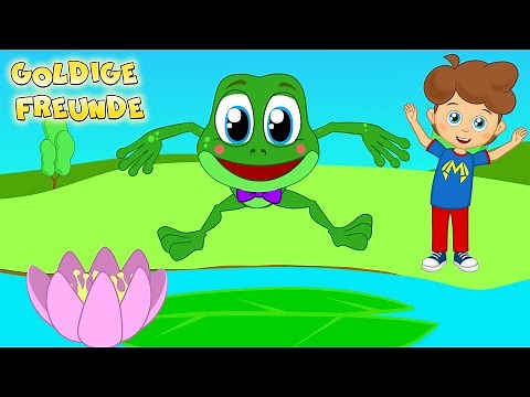 Der springende Frosch kinderlied sammlung | Goldige Freunde Kinderlieder zum Mitsingen