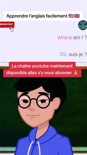 Apprendre l'anglais facilement 🇺🇸🇬🇧 #learn #english #fyp #foruyou #pourtoi