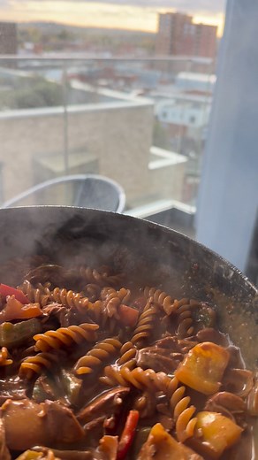 3 comments | Hearty Pasta Dish with fusilli :- Ingredients - Fusilli...