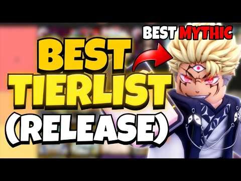 NEW BEST Units Tier List in Anime Overload! 🔥
