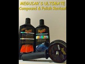 Is it Effective? MEGUIARS ULTIMATE Compound, ULTIMATE Polish and Meguiars DA Power System Review.