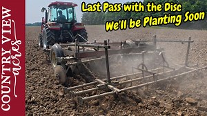 Final Discing before planting & Garden Update Buy T-Shirts and Hoodies on Our Website: https://www.countryviewacreshomestead.com Our Amazon Shop full of great Homesteading items: https://www.amazon.com/shop/countryviewacres TYM North America: https://tym.world/en-us/ The Tractors we use are the TYM 2515 - 24 Horsepower compact tractor TYM T654 - 67 horsepower compact utility Tractor J.I. Case 730 (1961) Allis Chalmers D17 Series 1 (1959) E-mail us at: countryviewacreshomestead@gmail.com Send Let