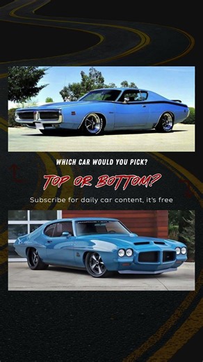 Tap for Details - 71 Charger Super Bee vs 71 GTO Judge #carbattle