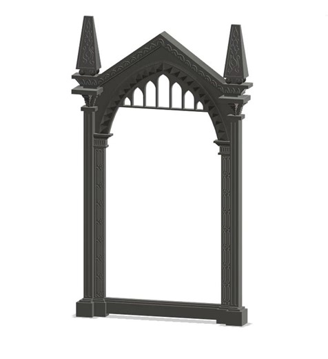 Gothic Cathedral Window Picture Frame Wall Decor 3D Print File - Etsy