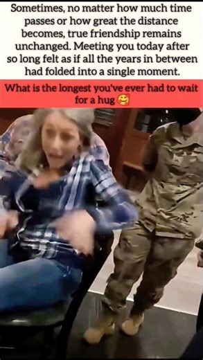 Like No Time Had Passed ✨ #TrueFriendship #ForeverBond #Reunited #TimelessConnection #Heartfelt