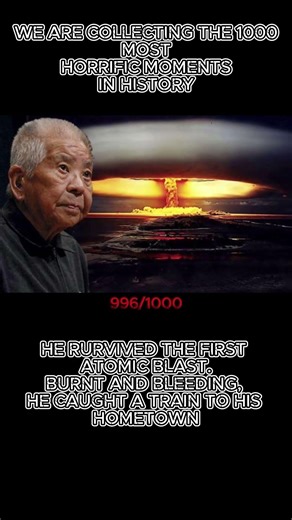 The Man Who Outran Two Atomic Bombs🕊️☢️ #shorts #darkhistory #history